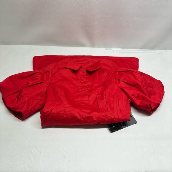TUCKERNUCK Balloons sleeves Elegant Red Dress for Women size XS NWT - Picture 11 of 12